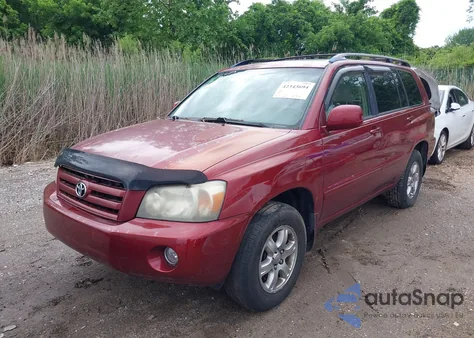 2005 Toyota Highlander Limited V6/V6 из США, поврежденный, VIN JTEEP21A450117765